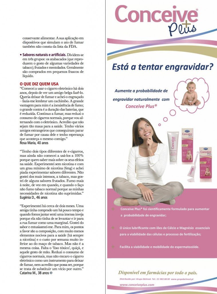 Conceive Plus in magazine Activa - Conceive Plus®