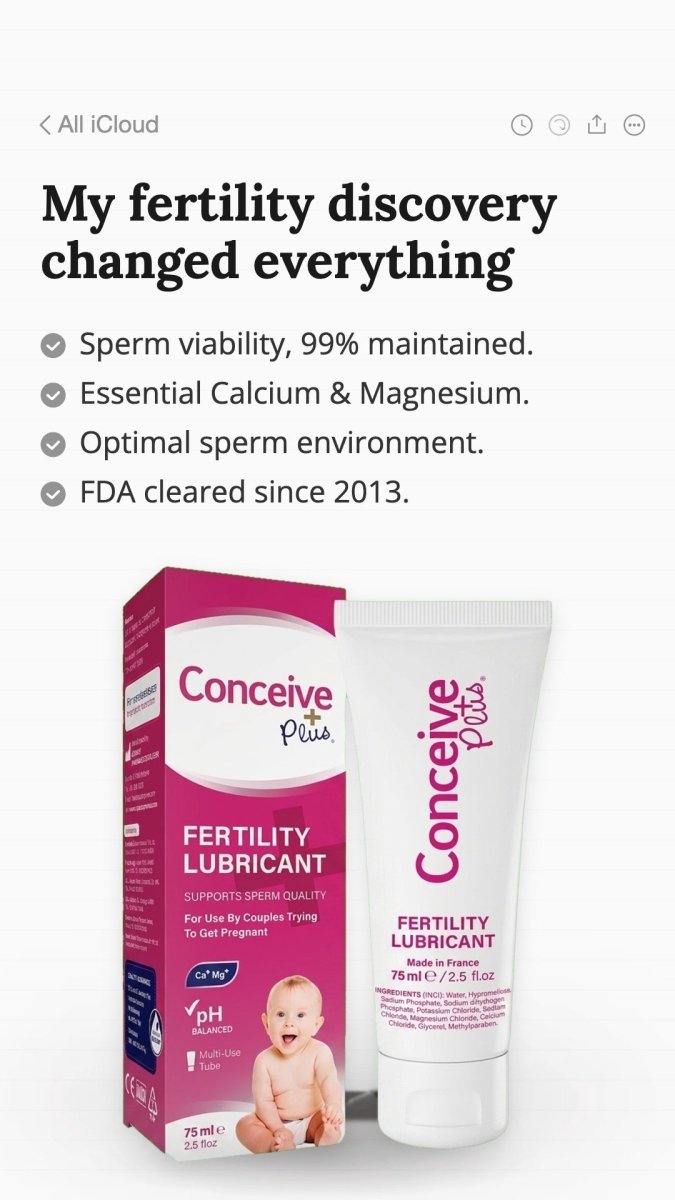 Fertility Lubricant Applicator vs No Applicator: Which Is Better for Conception? - Conceive Plus®
