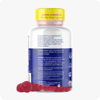 Conceive Plus USA Sleep Aid Gummy- 5mg Melatonin
