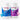 Conceive Plus Fertility Support Him & Her Bundle featuring two supplement bottles on a white background. The Men’s Fertility Support bottle is on the left with two turquoise capsules near the lower left, and the Women’s Fertility Support bottle is on the right with two pink capsules near the lower right, representing a complete couple’s fertility support solution.