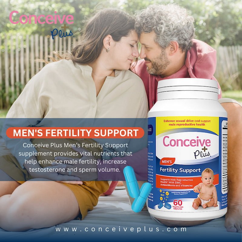 Men's Fertility Support - Male fertility vitamins - Conceive Plus® - Online Store