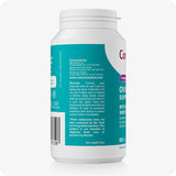 The image showing a side view of the bottle / pack of Conceive Plus Ovulation Support US on a white background with information about distributor and usage warning written on the product label. Weight is also mentioned on the bottom of the product label