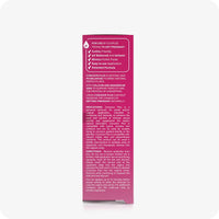 For Try Me Size - Fertility Lubricant Bundle the side view image of the box of Conceive Plus Fertility Lubricant 3x4g Pre-filled Lubricants on a white background. The side of the box contains information about the qualities that makes it best for using by couple trying to conceive. It also contains information about indications and directions to use. The box of the product is placed in the center of the frame