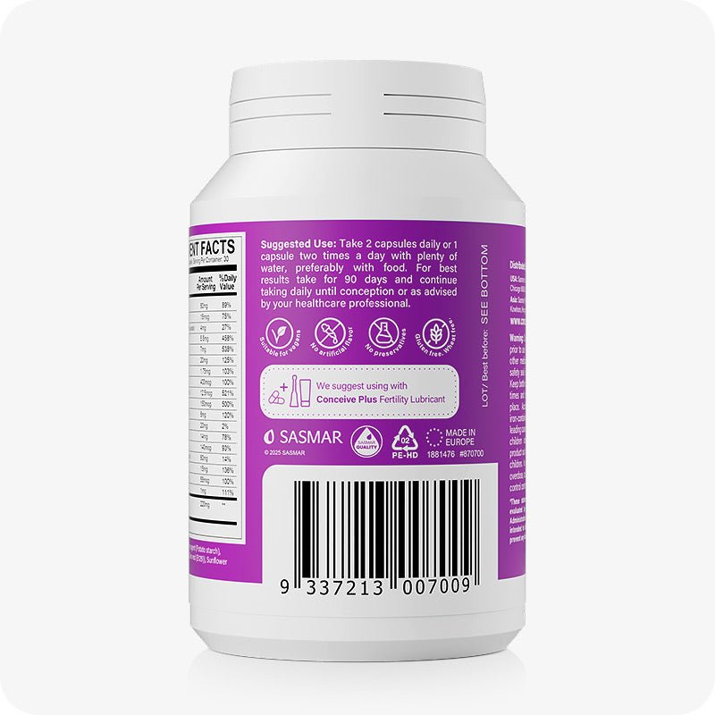 Women's Fertility Support Bundle - Female fertility vitamins - Conceive Plus®