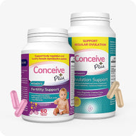 Ovulation & Fertility Supplement Bundle - Female fertility vitamins - Conceive Plus USA