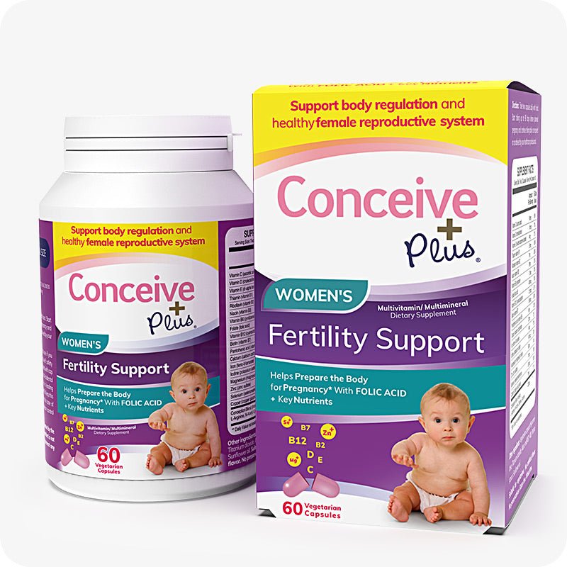 Ovulation & Fertility Supplement Bundle - Female fertility vitamins - Conceive Plus USA