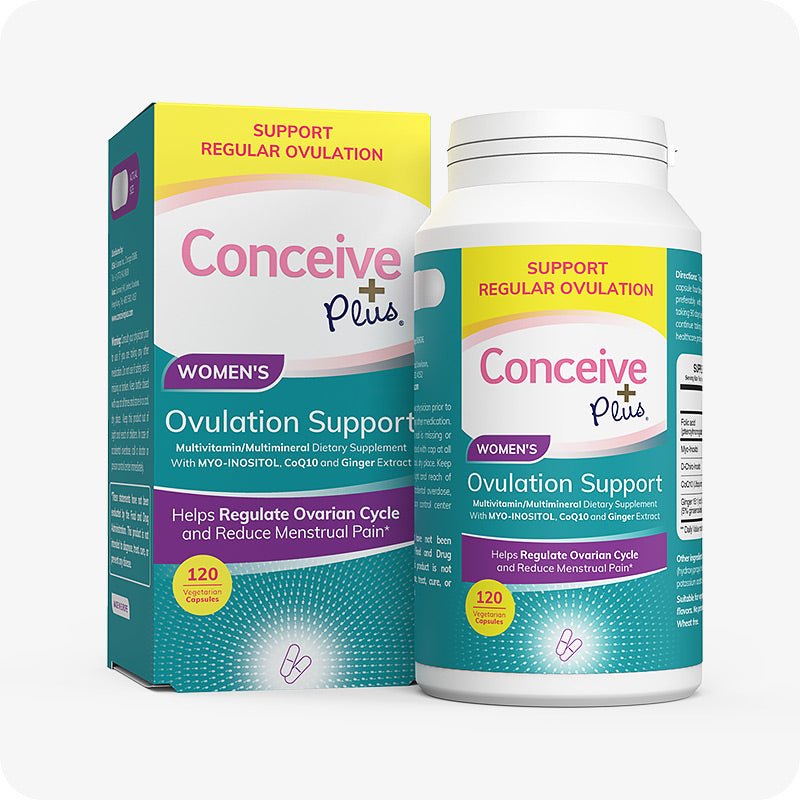 Ovulation Support Inositol Supplement product image- Female fertility vitamins - Conceive Plus USA