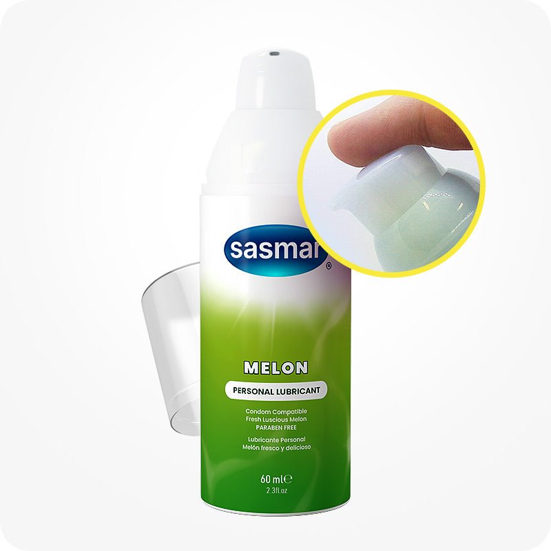 Sasmar Melon Flavor Personal Lubricant - Water - Based Lubricant - Conceive Plus USA